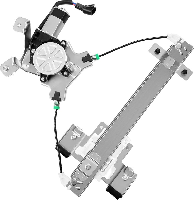 XIMAKA Rear Driver Side Power Window Regulator with Motor (2 Pins) Fit for 2007-2014 Cadillac Escalade Chevrolet Tahoe Gmc Yukon, 741-390 - Image 1